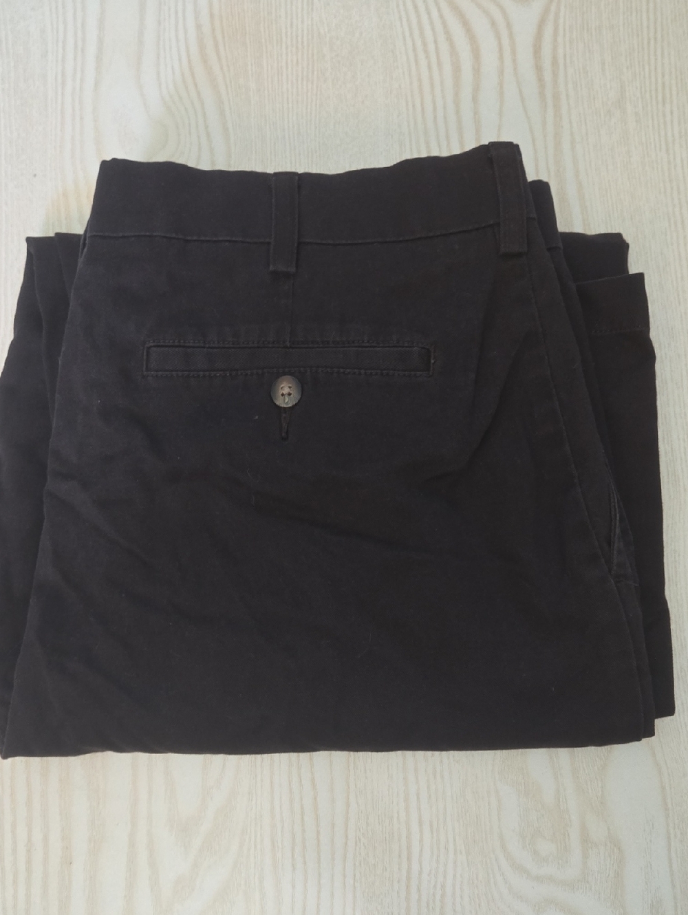 croft & barrow Men's Black Chino Pants